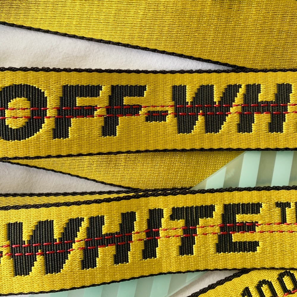 Classic Industrial Belt Off-White